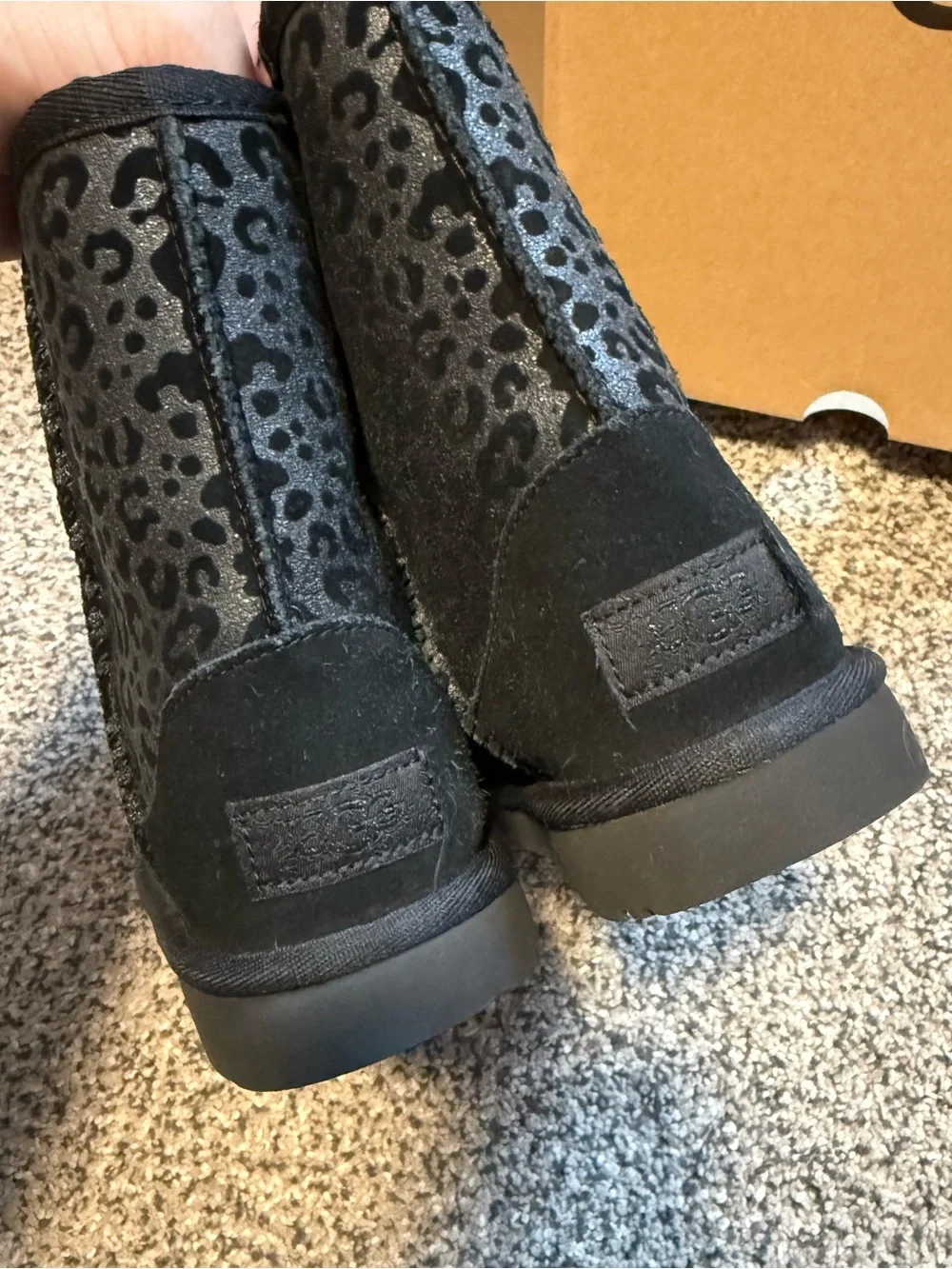 UGG worn couple